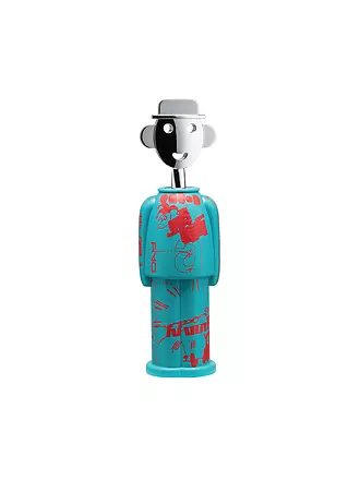 ALESSI | Korkenzieher ALESSANDRO M. LIQUID Blau/Rot | 